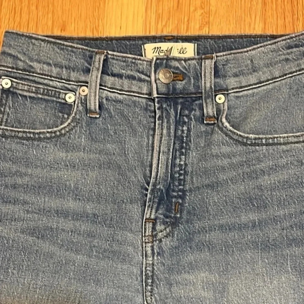 Madewell | The perfect vintage jean denim distressed high rise women’s 25 light - Picture 3 of 10
